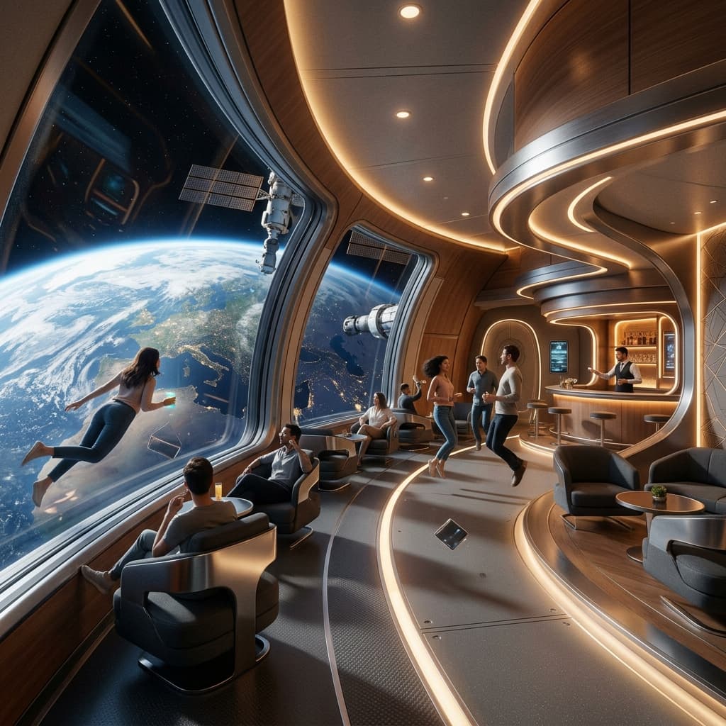 ZAHA HADID ARCHITECTS REVEALS ORBIT-STATION INTERIOR CONCEPTS