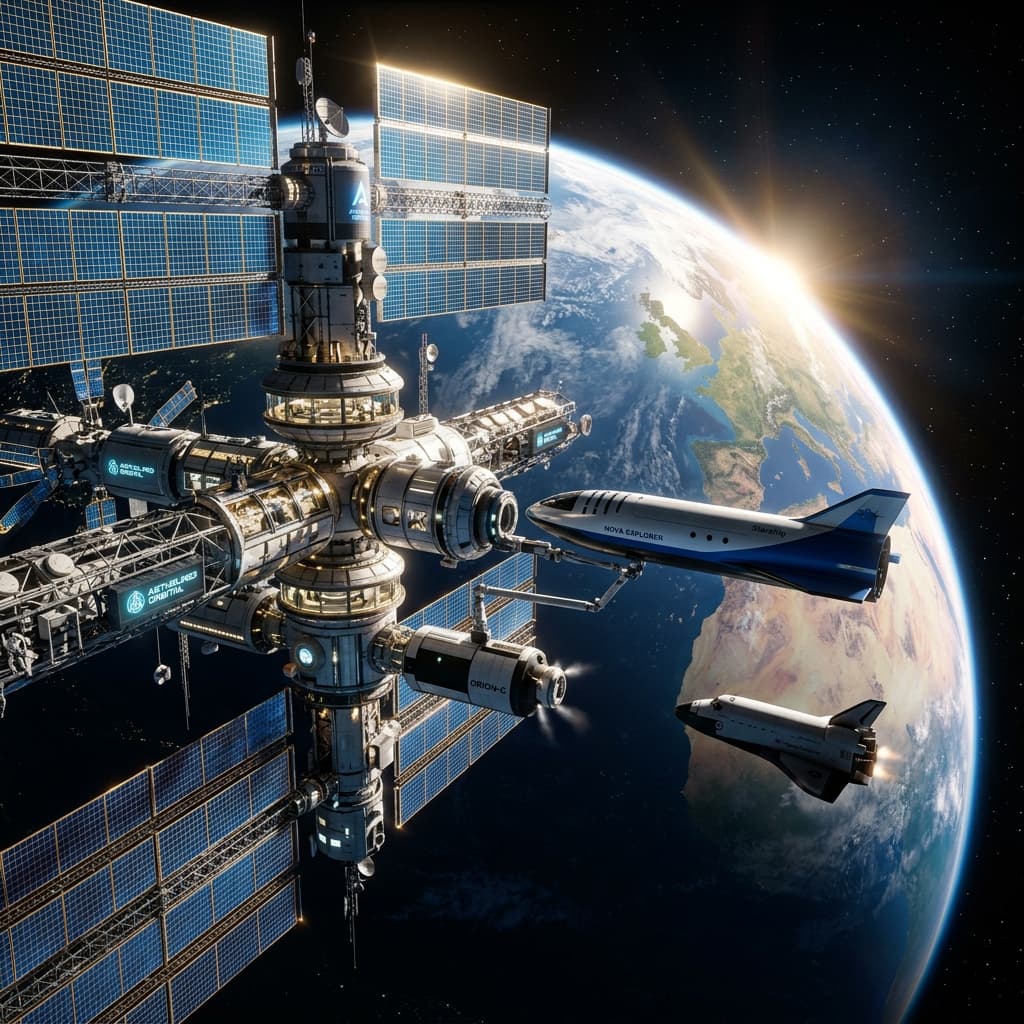 STARBASE TERRESTRIAL RESORT REACHES STRUCTURAL TOP-OFF