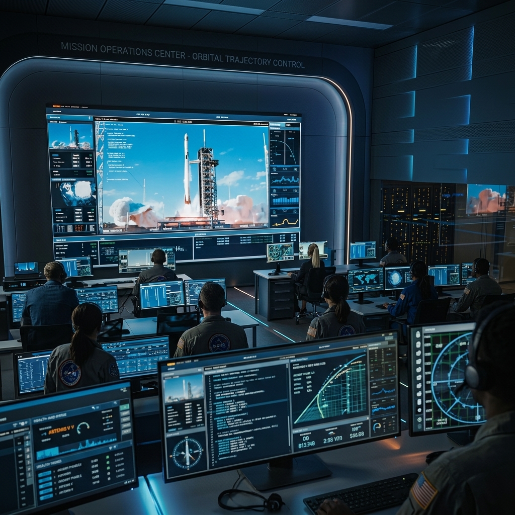 Orbit-SpaceX Control Center